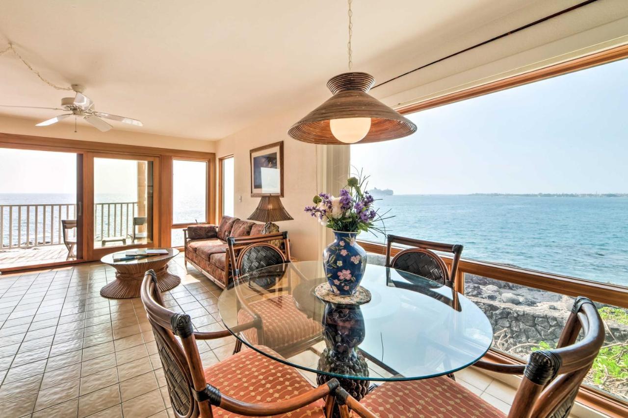 Oceanfront Kailua-Kona Townhome With Pool And Views! Luaran gambar